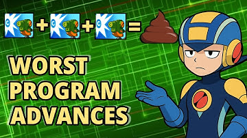 The LAMEST Program Advance from EVERY Mega Man Battle Network Game 1-6 feat. @tooterp