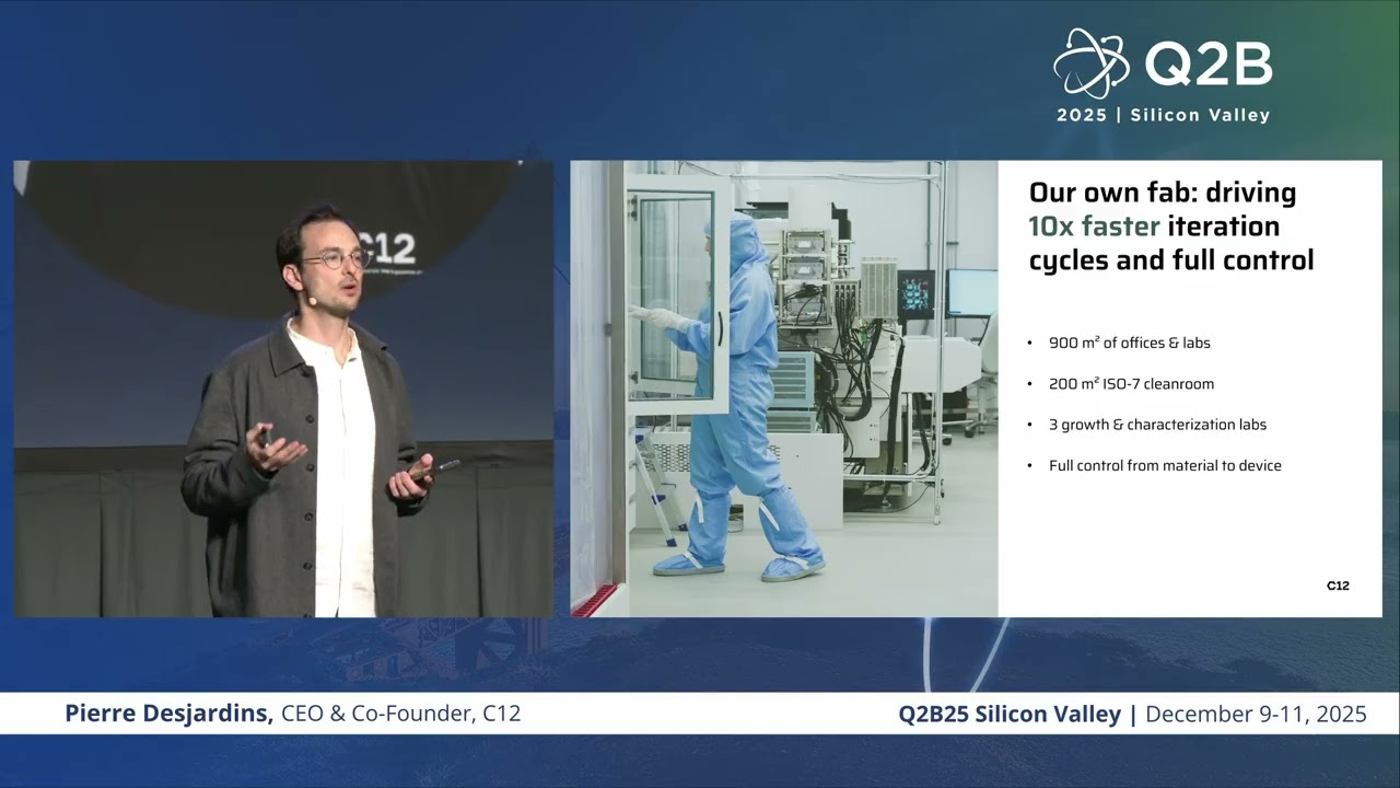 Q2B25 Silicon Valley | Pierre Desjardins, Co founder & CEO, C12