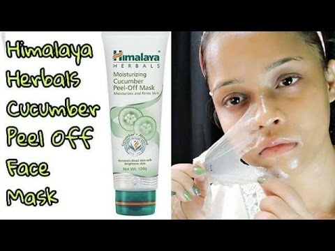 Himalaya Herbals Cucumber Peel off Face Mask Review and Demo -- Sayantani Some - 동영상