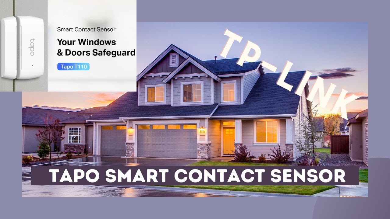 Tp-link tapo t110 smart contact sensor, sensore di contatto intelligente,  domot