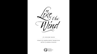 Like the Wind for Concert Band