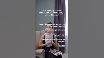 You reminded me. #dispatch #firstresponders #dispatching #story