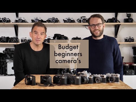 8 analoge (budget) beginners camera's