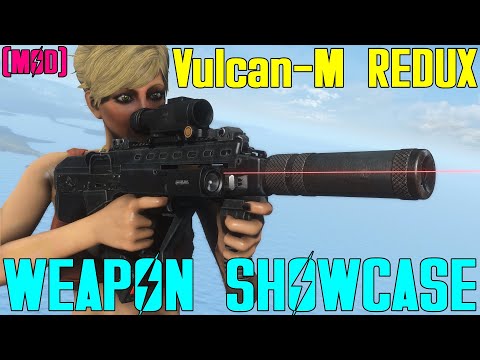 Fallout 4: Vulkan-M Redux - Weapon Mod Showcase