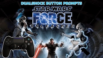 Star Wars: The Force Unleashed PS4 Buttons Mod + First 20 Minutes