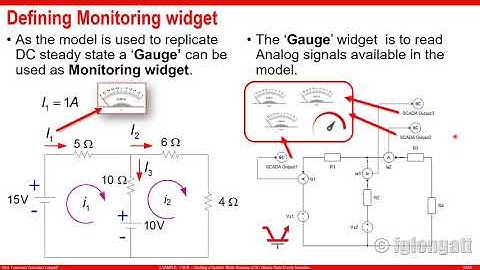 Example 1 VHIL (PART IV) Mesh Analysis DC Steady State (ENGLISH AUDIO)