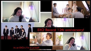 'ONE' Record #1 | EXO 12th Anniversary FANMEETING VCR BEHIND Reaction! Happy to be an EXO'L💕