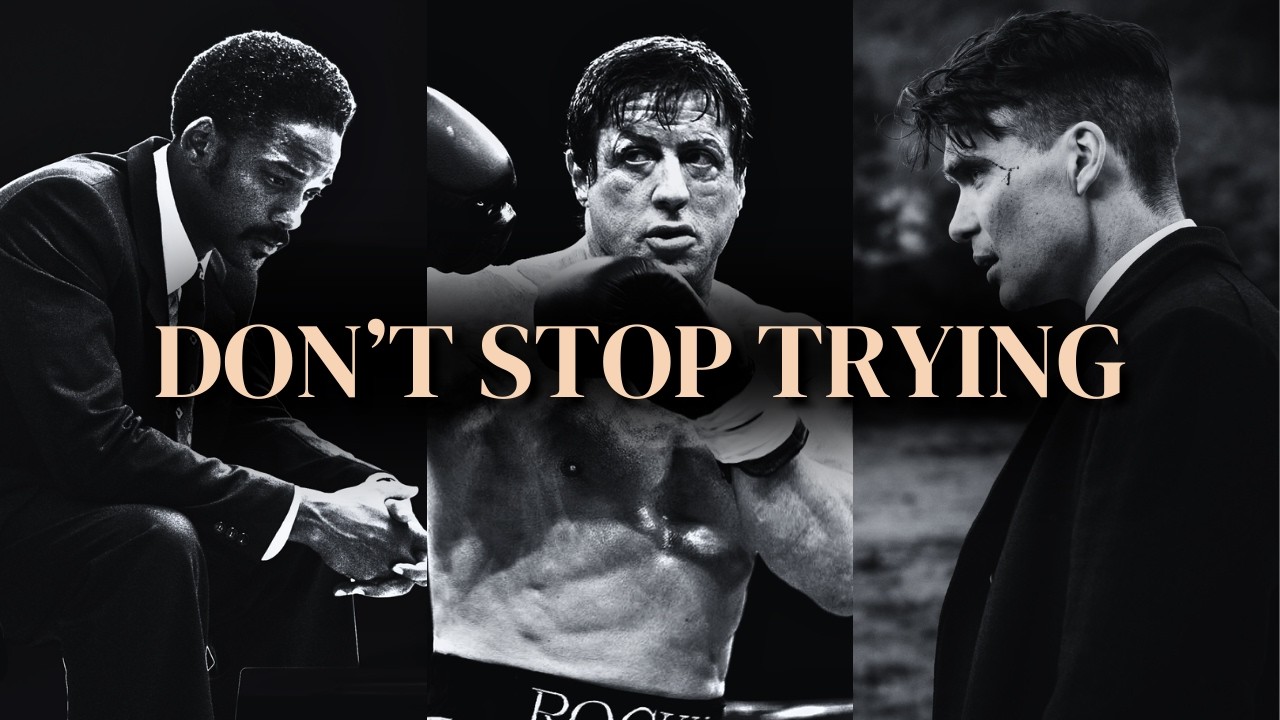 You Only Fail When You Stop Trying