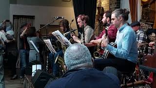 Ewan Bleach and his band play Band Box Shuffle by Bennie Moten and Count Basie 8.1.23