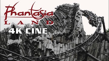 Cinematic Phantasialand June 2018 Germany Theme Park 4K Footage