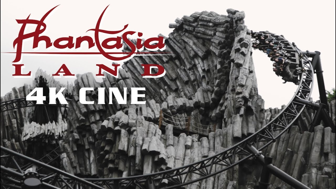 Cinematic Phantasialand June 2018 Germany Theme Park 4K Footage