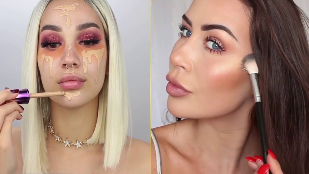 Top Viral DIY Makeup Hacks BEST Instagram Makeup Transformation