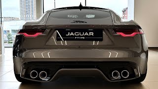 2024 Jaguar F-Type Coupe 5.0 in Eiger Grey | Interior and Exterior [4K] HDR screenshot 3
