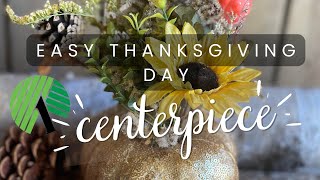 Thanksgiving Centerpiece Dollar Tree