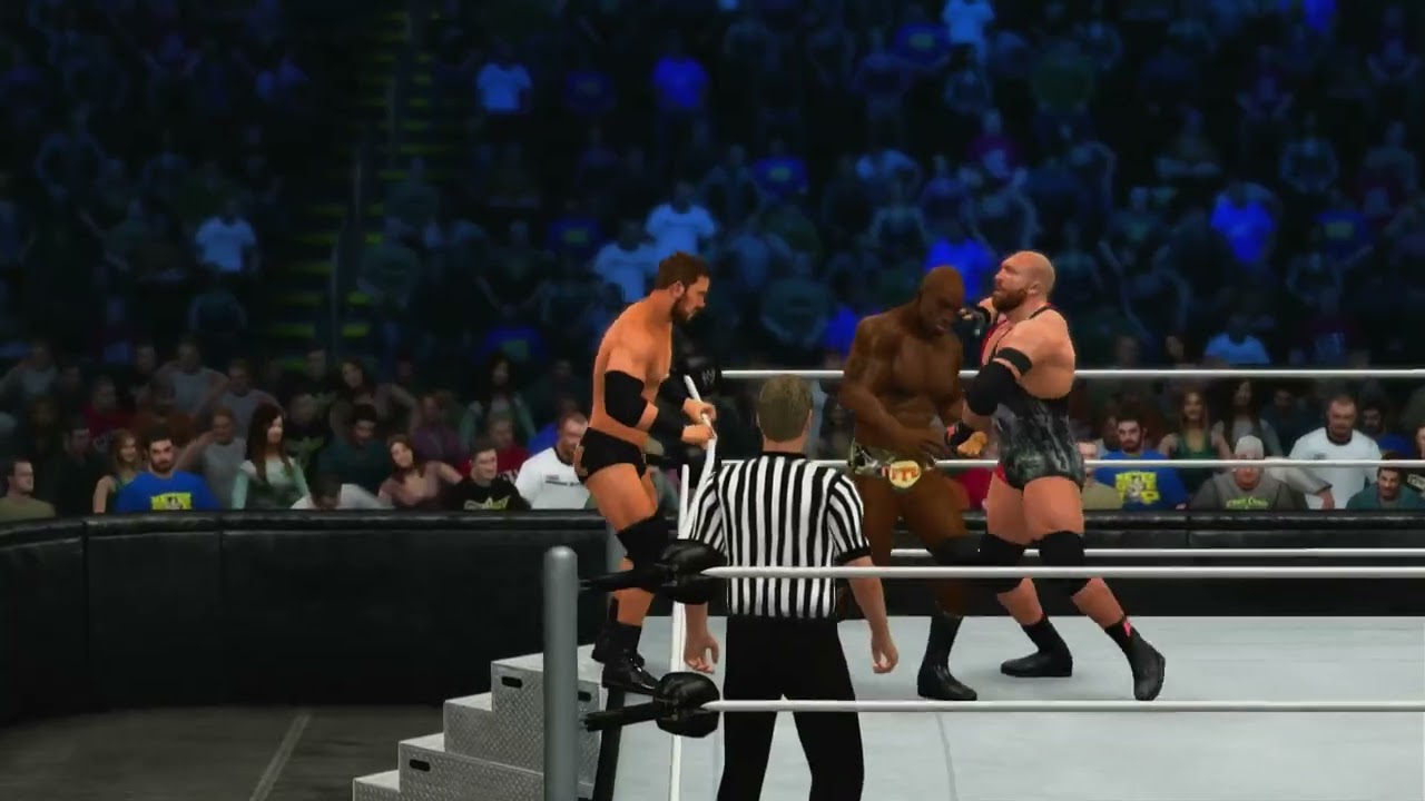 WWE 2K15 - RybAxel против The Prime Time Players: Smackdown [31.01.2014]