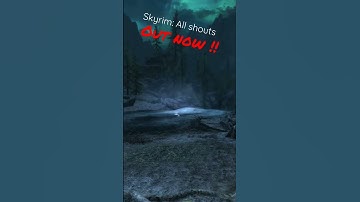 Skyrim all shouts demonstration video is published on my channel ! Fus-Ro-Dah