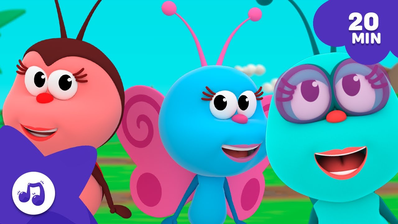 Scopri, Impara e Gioca 🐞 20 Min | + Compilazione | Canzoni per Bambini | Piccoli Insetti