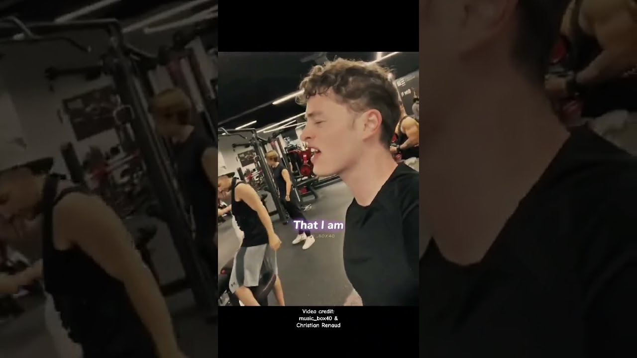 Singing At The Gym Unstoppable Cover Lyrics Music Lyricsvideo Slowed Shorts