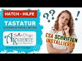 ESA Schriften für HATCH installieren - TASTATUR SCHRIFTEN - KDC! Smart D&#39;sign Akademie Free Course