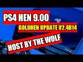 Ps4 hen 900 goldhen update v24b14 host by the wolf