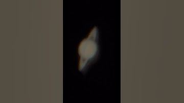 SATURN through a 10” dobsonian🪐🔭