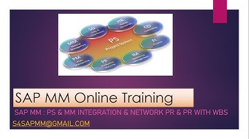 SAP MM Regular classes- Network PR , Project system , PR with WBS (work break down )
