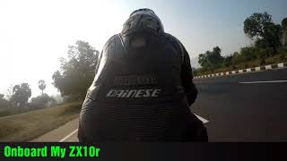 ZX-10 RR Winter Edition Raw Power Highway Ride HD