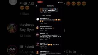 Queen Naijas Fans Are Eating Her Boyfriend Clarence Up In His Comment Section