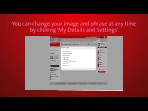 Santander Online Banking – Choose your image and phrase to help you log on securely