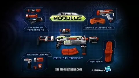 THE NEW NERF MODULUS AND THE LONG RANGE UPGRADE KIT:-)!!