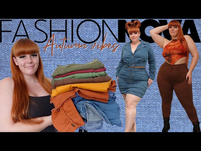 FASHION NOVA CURVE DENIM TRY ON HAUL MUST HAVES FOR AUTUMN🍁🍂