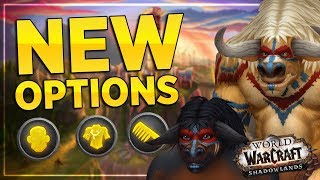 NEW Tauren Tattoos & Fur Color |  Shadowlands Alpha Character Customization