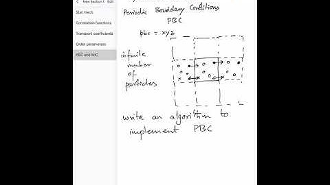 06 Periodic Boundary Conditions and Minimum Image Convention