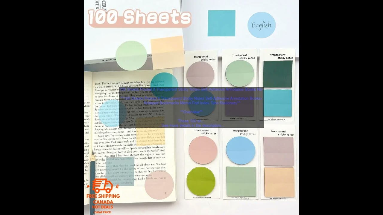 12 Pads Sticky Tabs Page Markers For Annotating Books - Temu