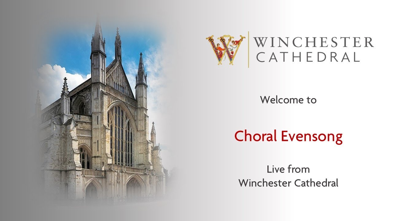 03-29-25 Choral Evensong live from Winchester Cathedral. 🇺🇦 - YouTube