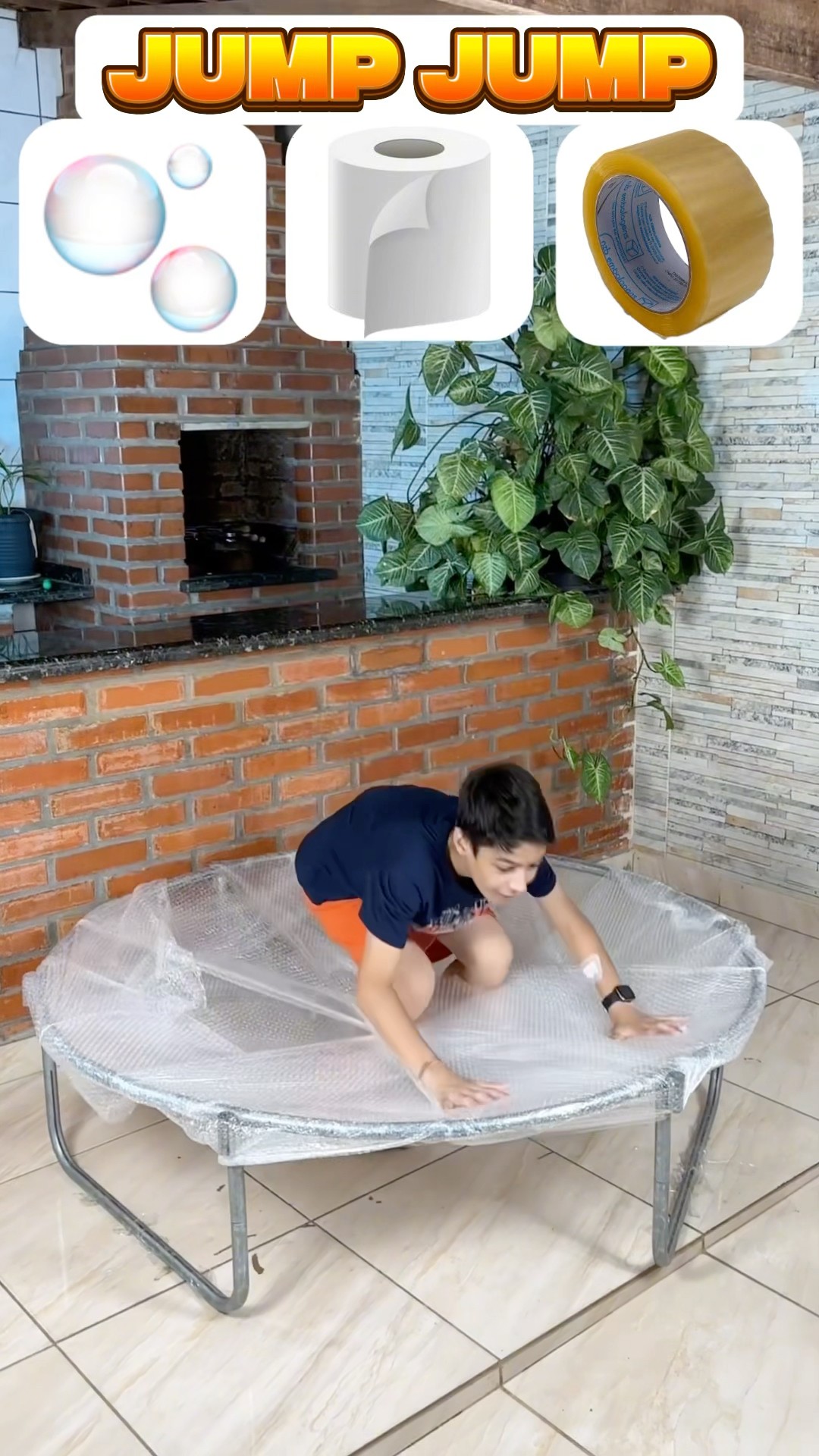Qual dos três pula pula vão dar certo?!? #shots #challenge