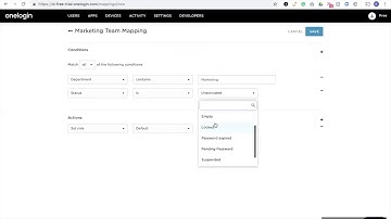 OneLogin | How to create mappings