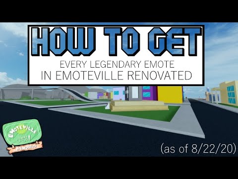 How To Get Every Legendary Emote In Emoteville Renovated ROBLOX YouTube Hqdefault 