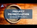 How to Prioritize Projects Using Acuity PPM (2020)