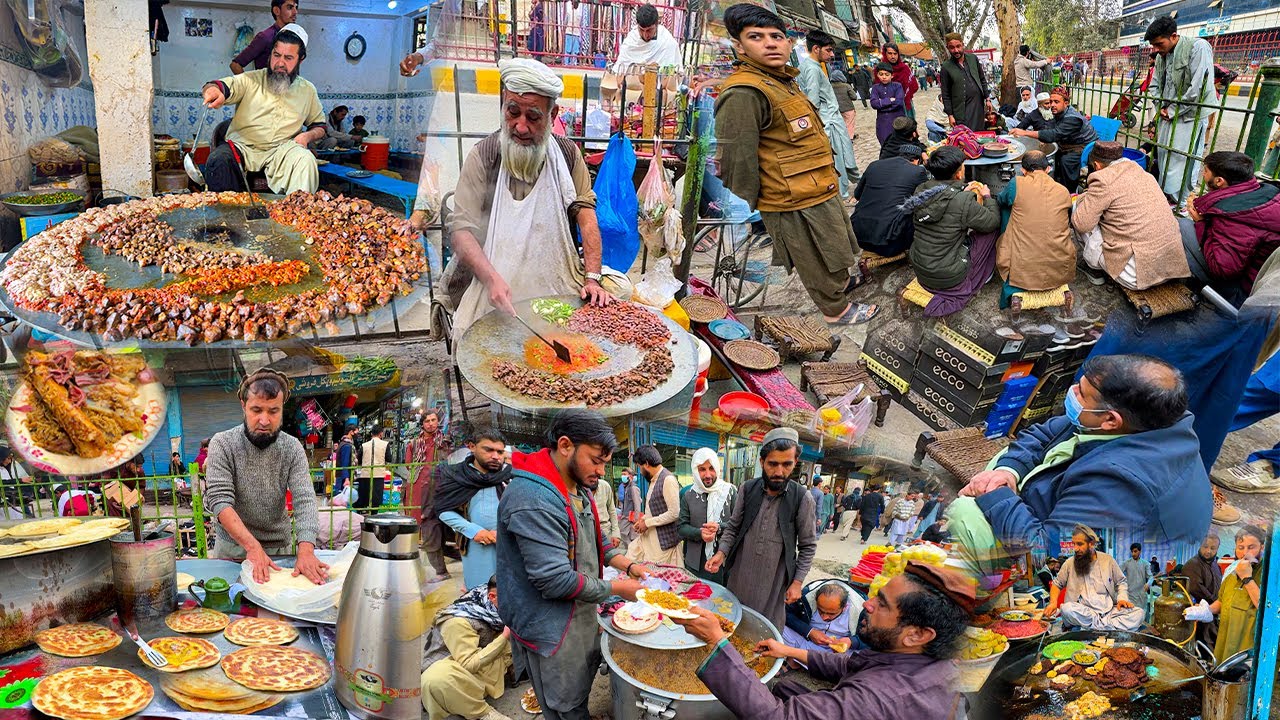 Amazing Breakfast in Afghanistan | morning street food | Subha ka nashta | Liver fry | Kabuli Pulao