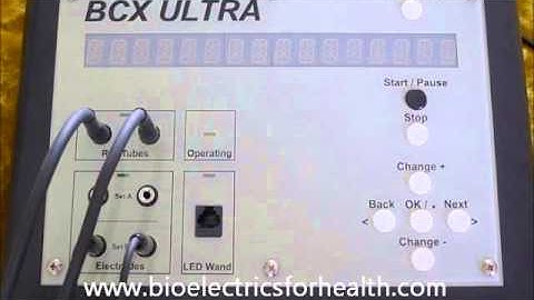 Operating instructions for BCX Ultra- Part 3