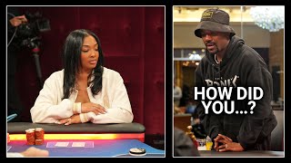 Ray J Is STUNNED By Princess Love’s Poker Skills