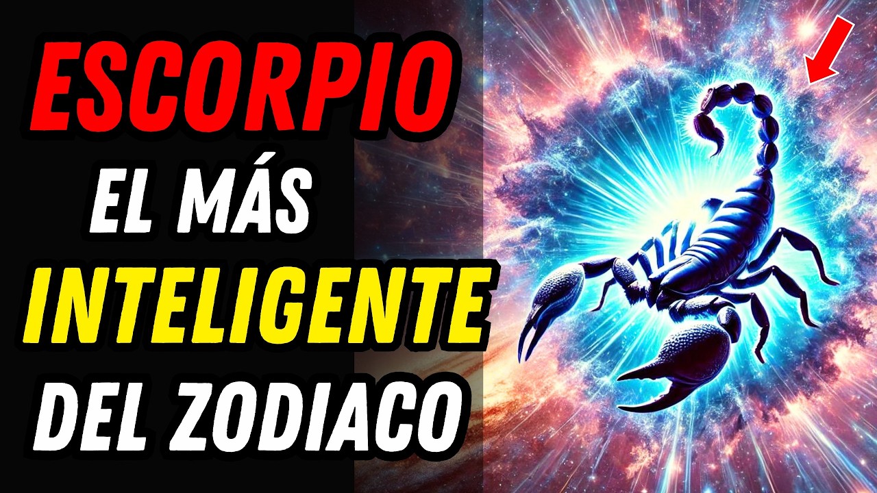 ESCORPIO EL SIGNO MÁS INTELIGENTE DEL ZODIACO ♏🦂 Este Es Poder Mental Que Nadie Posee