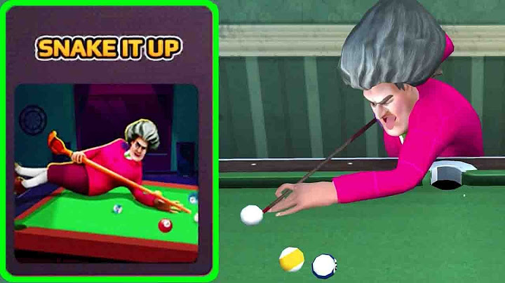 Scary Teacher 3D | miss T Snake Snooker Champion Gameplay Walkthrough (iOS Android)