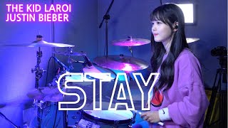 Vignette de la vidéo "The Kid LAROI, Justin Bieber - Stay DRUM | COVER By SUBIN"