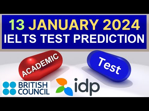 13 January 2024 IELTS Test Prediction By Asad Yaqub