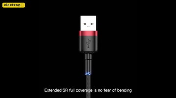 Cáp sạc nhanh, truyền dữ liệu tốc độ cao Baseus Cafule Lightning