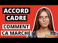 Comment fonctionne un accord cadre 