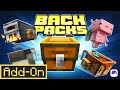 Backpack addon by block factory  early showcase  minecraft marketplace addon