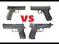 Впервые! Сравнение Sig Sauer P320 vs Glock 17 vs CZ P10F vs Smith Wesson MP9 2.0